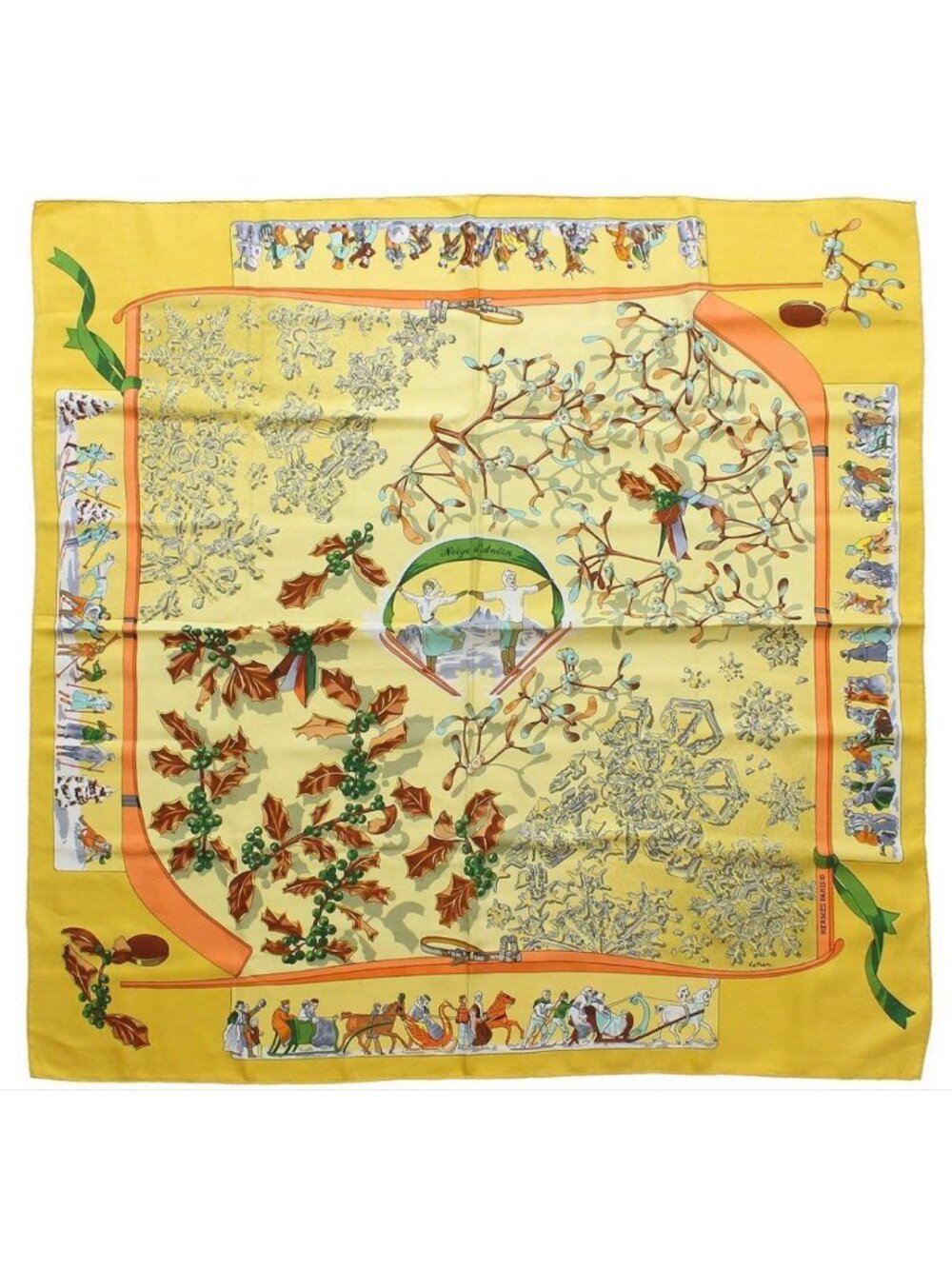 Hermes Carre 90 Silk Scarf
